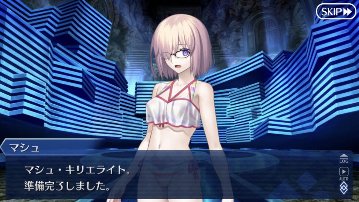 マシュの新水着 こやまさん ほほぅ この線画は いい具合に肉付き良くせよという事だな Gjすぎる サーヴァント サマーキャンプ カルデア スリラーナイト Fgoまとめノウムカルデア攻略速報