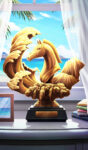 【FGO】水着メリュジーヌの絆礼装『きみに贈るトロフィー』マスターと過ごすプール付きの白い別荘がほしかったから、浜辺ごともらっちゃった♡