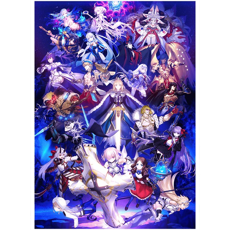 【FGO】最終章のキービジュアルが公開!アルトリア、アヴァロンまた失くしてない?登場人選も結構謎 6