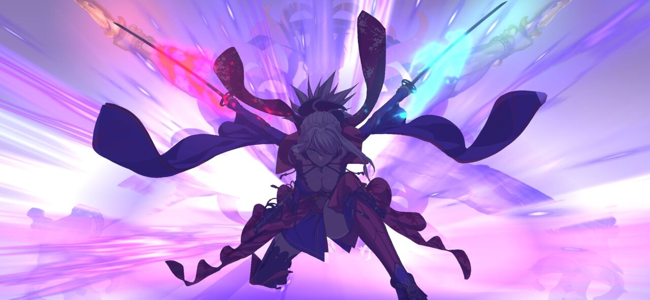 【FGO】空位・宮本武蔵 武蔵ちゃん宝具演出変わって全体攻撃になってるじゃん！