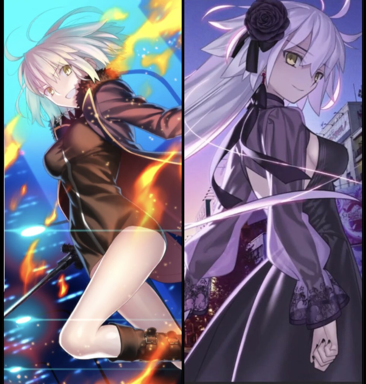 【FGO】投票!邪ンヌ(ジャンヌ・オルタ)は“よく見るショート派”?それともOVER THE SAME SKY&再臨のロング派?揺れる髪型論争