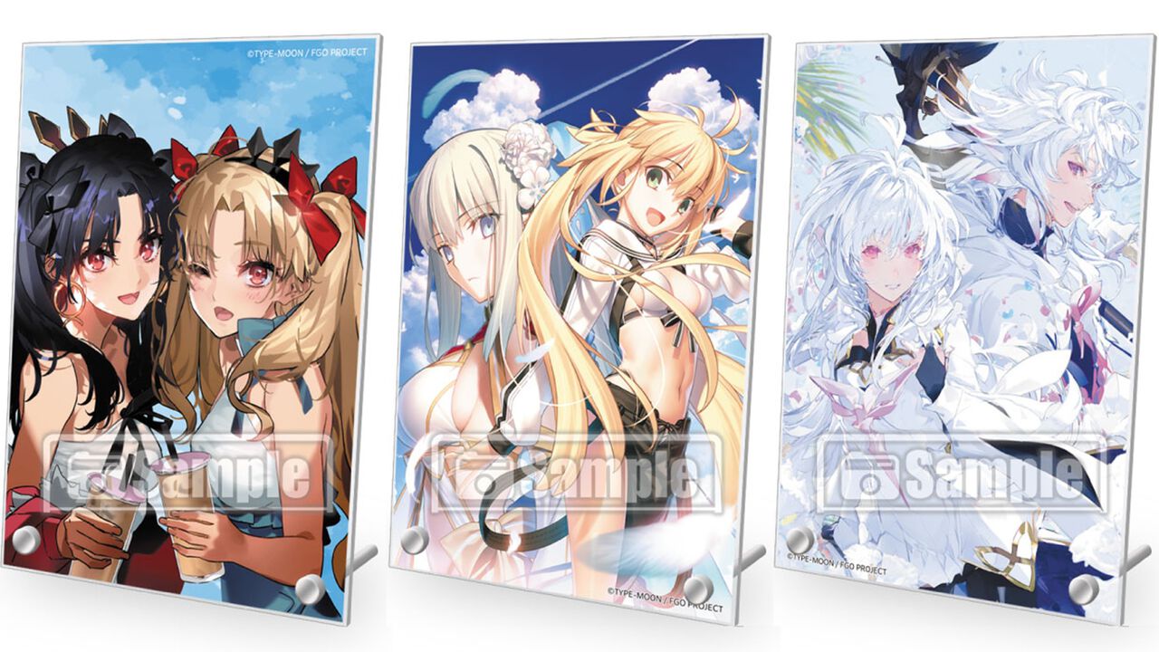 FGO×ファミ通10周年記念!マーリン・モルガン・エレシュキガルらがアクリルパネルに