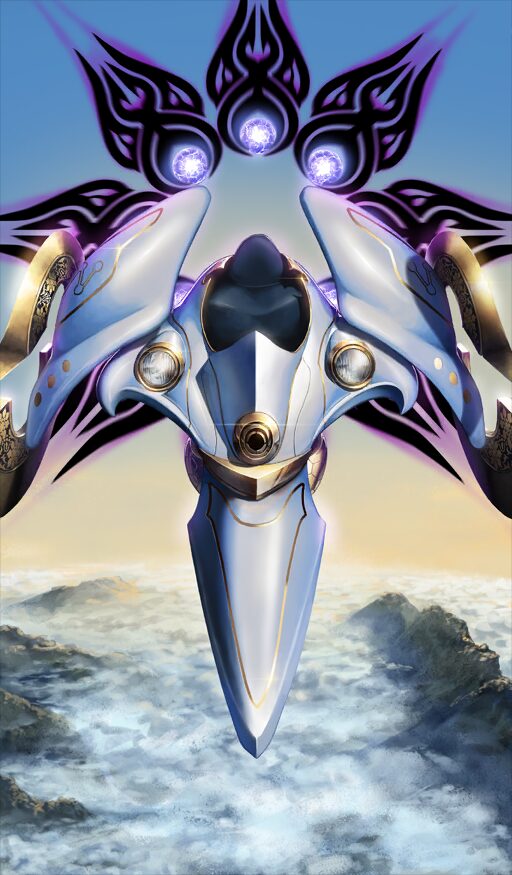 【FGO】インドラの絆礼装「神が乗る象」その乗騎(ヴァーハナ)の概念を変換して保持している、自走式玉座のような意味合いを持つ白い乗り物。