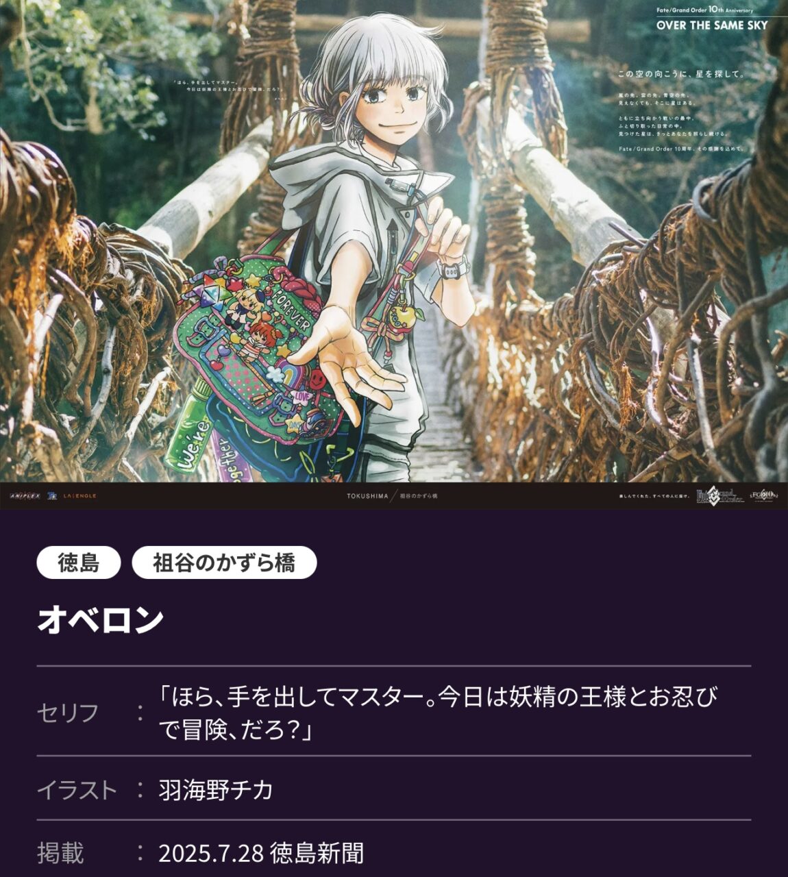 【FGO】ドゥルガー・闇コヤン・オベロンなど！高画質版が一挙公開【OVER THE SAME SKY】