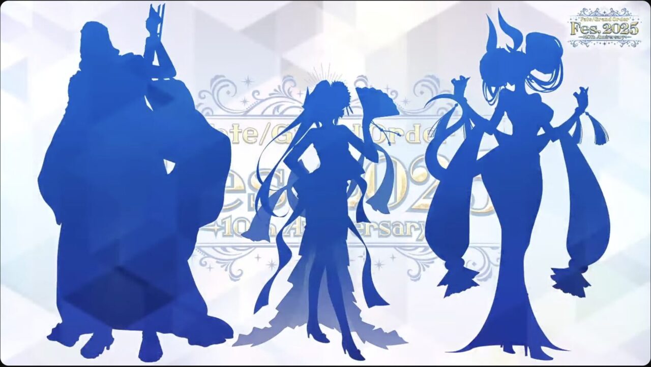 【FGO】シルエットが一気に7騎公開!くらぶカルデアで新たに5騎が登場しマスター騒然【FGO Fes.2025】 2 スクリーンショット 2025 07 18 21.02.57