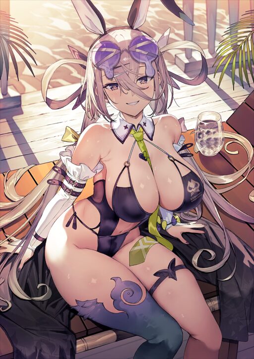 【FGO】配布星4バーサーカー水着呼延灼の性能とスキル霊基再臨!秩序特攻全体Q宝具&高倍率クリバフ持ち 2 705200b@2