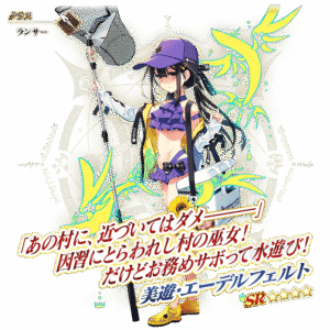 【FGO】ランサー水着美遊の性能&最終までの霊基再臨:全体宝具+全員イリヤ化でNP配布&〔悪〕特攻 4 IMG 8815