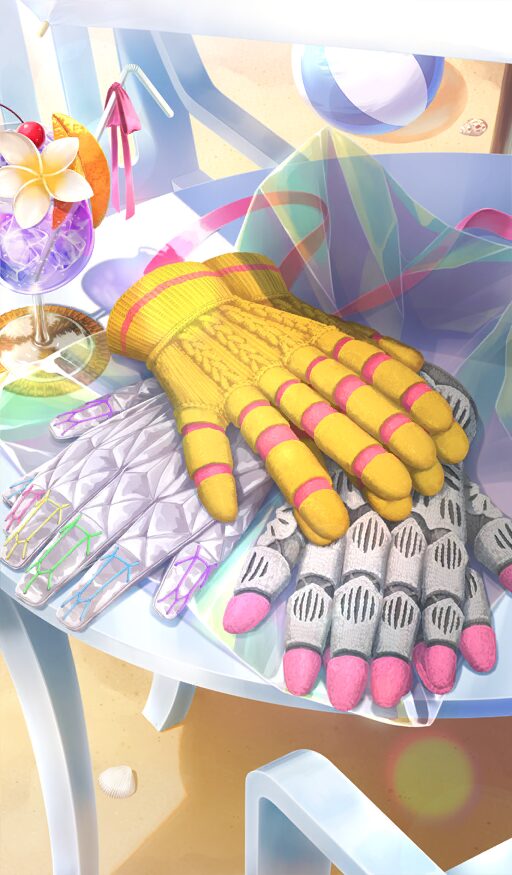 【FGO】水着パッションリップの絆礼装「トライ・ザ・パンチ」ちょっと野暮ったいかもしれないけど、自分を良く見せる事より、大切な事があるとその花は願いました。