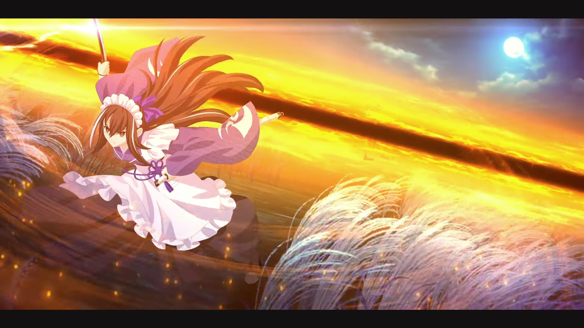 【FGO】河上彦斎の宝具「抜刀・神威」、演出は1種類だが再臨差分がリッチ！コマンドカードがこっち向いてるのも新しい