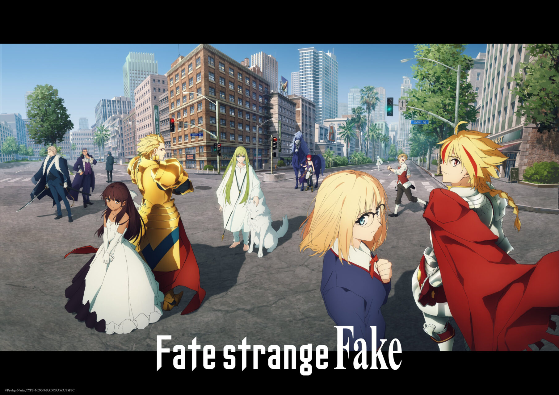 【Fate/strange Fake】2026年1月アニメ放送決定!主題歌はMAN WITH A MISSIONに 第1弾キービジュアルも公開