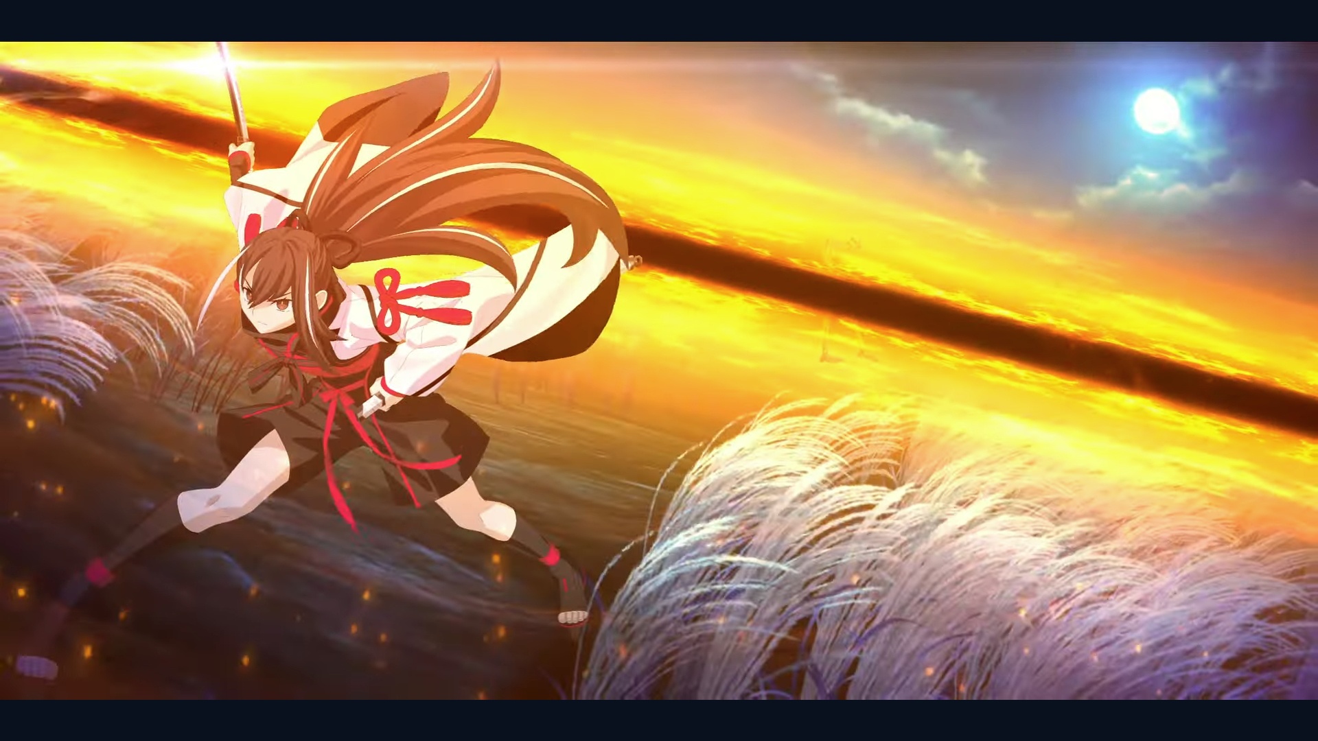 【FGO】河上彦斎の宝具「抜刀・神威」、演出は1種類だが再臨差分がリッチ!コマンドカードがこっち向いてるのも新しい 8